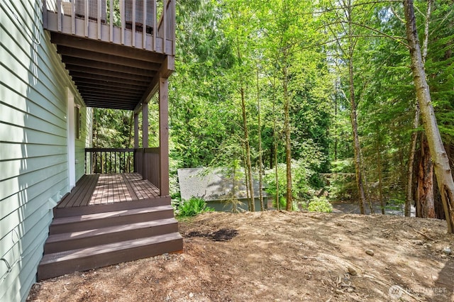 415 Sudden Valley Dr, Bellingham, WA 98229 - view of deck