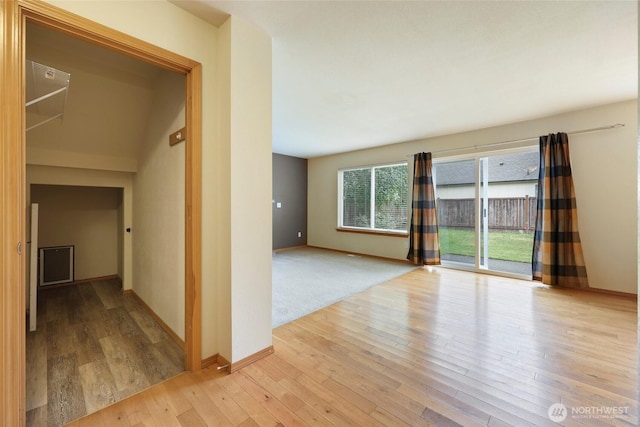 4109 Shale St SE, Lacey, WA 98503 - corridor featuring light wood finished floors and baseboards