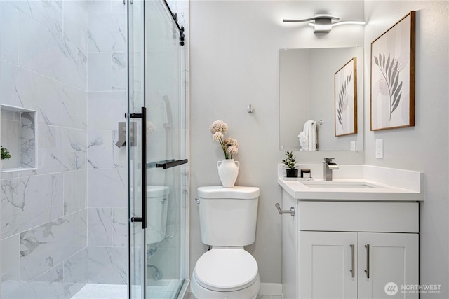 9422 49th Ave S, Seattle, WA 98118 - full bath featuring vanity and a shower stall