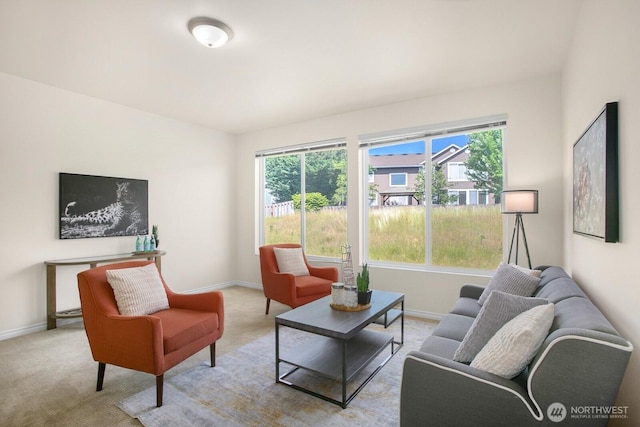 27638 246th Ave SE, Maple Valley, WA 98038 - living room with carpet and healthy amount of natural light