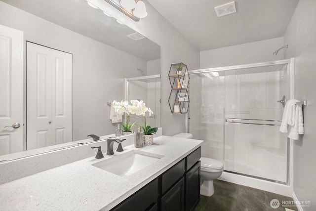 27638 246th Ave SE, Maple Valley, WA 98038 - full bathroom with a stall shower and vanity