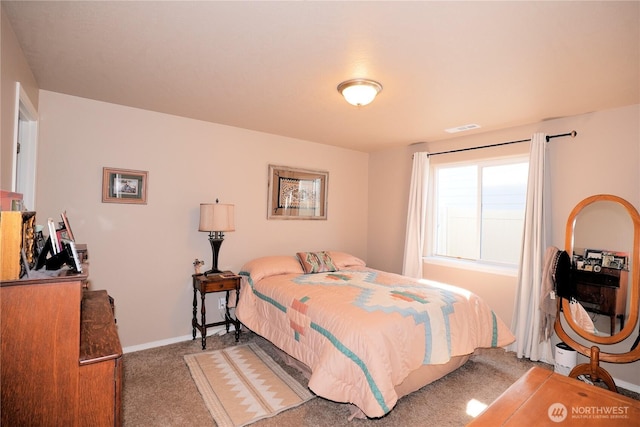 1028 W Sequoia Rd, Moses Lake, WA 98837 - carpeted bedroom with baseboards