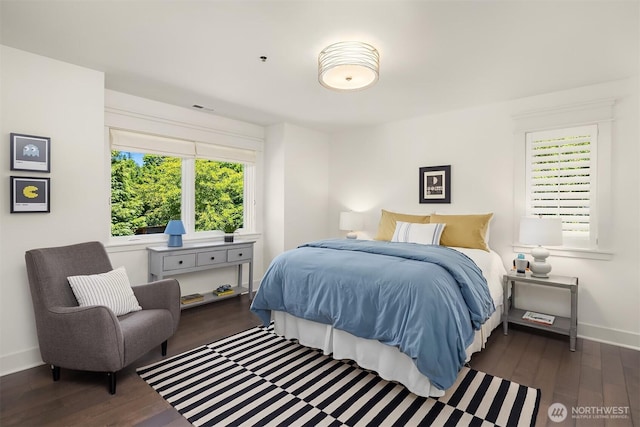 8418SE 44th St, Mercer Island, WA 98040 - bedroom with wood finished floors and baseboards