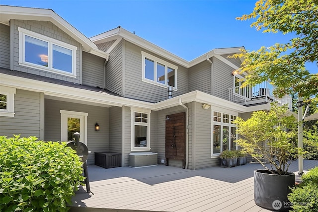 8418SE 44th St, Mercer Island, WA 98040 - view of deck