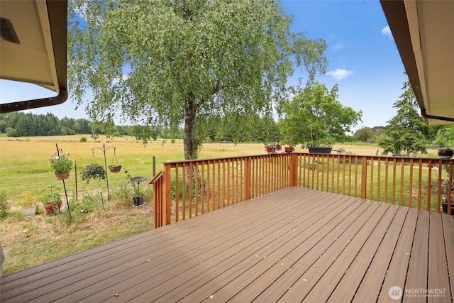 236 Newaukum Valley Rd, Chehalis, WA 98532 - wooden deck with a lawn