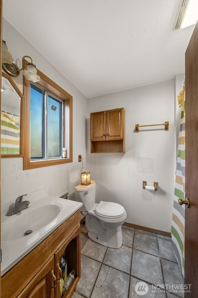 17924 E Clear Lake Blvd SE, Yelm, WA 98597 - bathroom featuring vanity and a shower with shower curtain