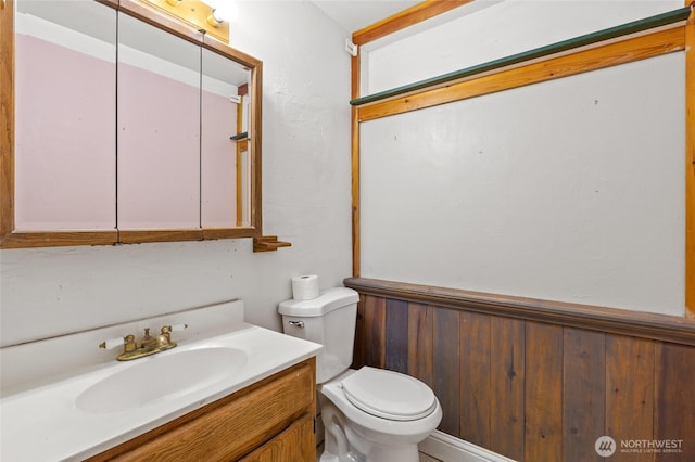 223 Carswell Dr, Moses Lake, WA 98837 - half bathroom with toilet and vanity