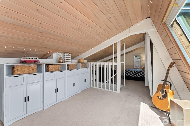255 Lake Front Rd, Orondo, WA 98843 - bonus room with wood ceiling, light colored carpet, and lofted ceiling