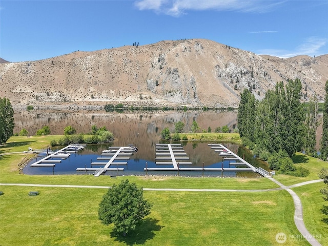 255 Lake Front Rd, Orondo, WA 98843 - mountain view with a nearby body of water
