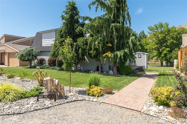 255 Lake Front Rd, Orondo, WA 98843 - view of front of house featuring a front yard