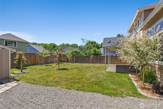 4109 Ingleside Loop SE, Lacey, WA 98503 - fenced backyard featuring a patio