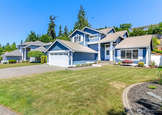 913 N Mountain View Ave, Tacoma, WA 98406 - view of front of home featuring concrete driveway and a garage