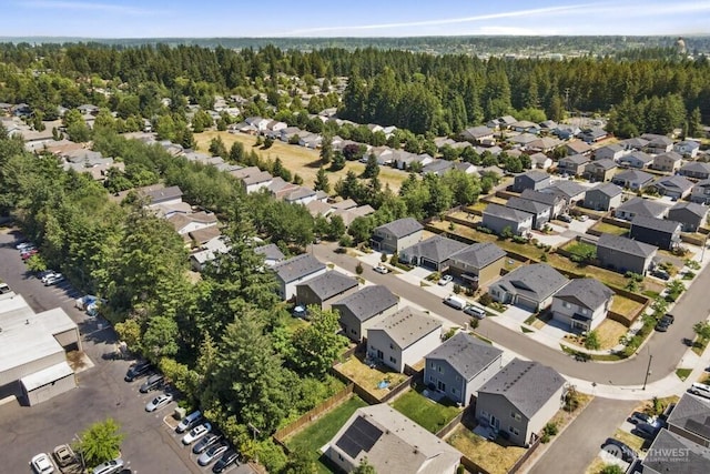 1709 Fern St SW, Olympia, WA 98502 - aerial view of property's location with a forest and nearby suburban area