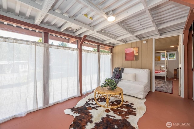 316 W Lake Samish Dr Unit 10, Bellingham, WA 98229 - sunroom featuring concrete floors