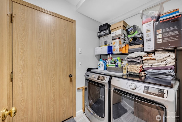6218 199th Street Ct E, Spanaway, WA 98387 - laundry area with washing machine and dryer