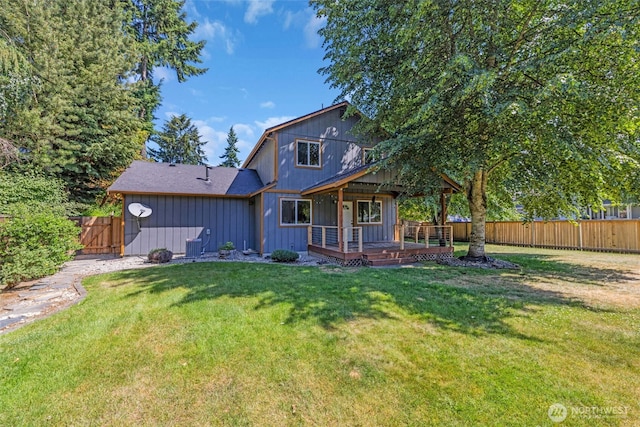 6218 199th Street Ct E, Spanaway, WA 98387 - back of property with a shingled roof