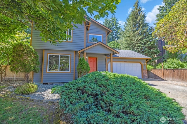6218 199th Street Ct E, Spanaway, WA 98387 - view of front of home featuring a garage and driveway