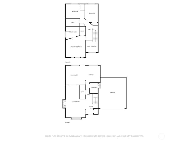 6218 199th Street Ct E, Spanaway, WA 98387 - view of property floor plan
