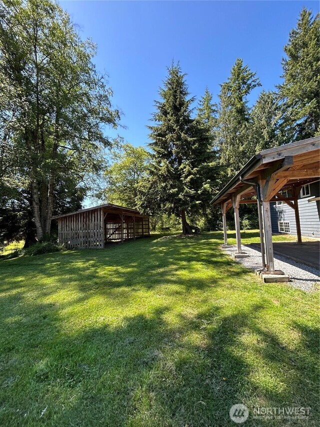 4776 Prairie Ln, Sedro Woolley, WA 98284 - view of green lawn