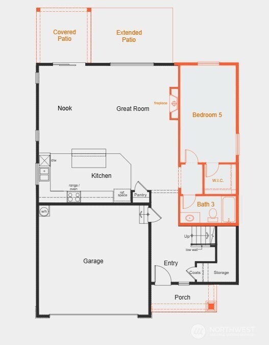 17107 126th Street Ct E Unit 221, Bonney Lake, WA 98391 - home floor plan