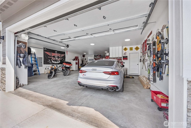 167 N Shore Dr, Orondo, WA 98843 - garage featuring recessed lighting