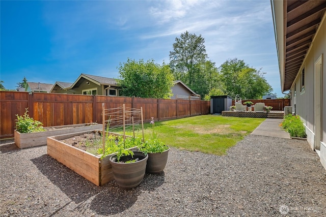 8380 Grouse Crescent Dr, Blaine, WA 98230 - view of yard with a garden