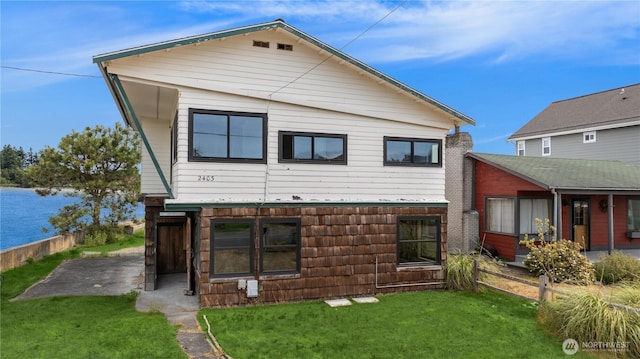 2403 Sunlight Beach Rd, Clinton, WA 98236 - rear view of house