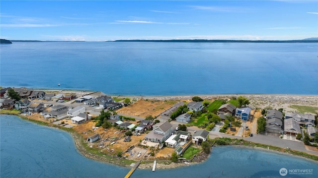 2403 Sunlight Beach Rd, Clinton, WA 98236 - aerial view of residential area with a nearby body of water