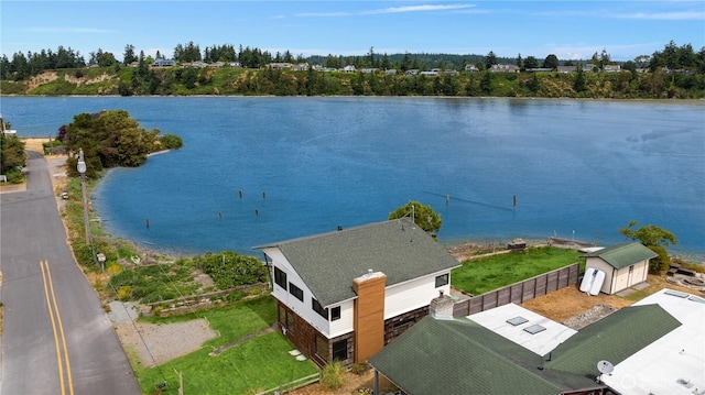 2403 Sunlight Beach Rd, Clinton, WA 98236 - bird's eye view of a large body of water