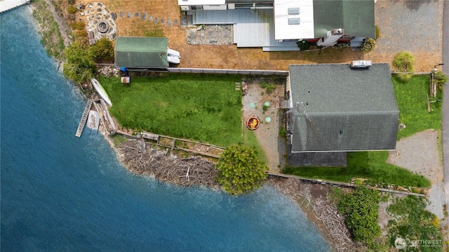 2403 Sunlight Beach Rd, Clinton, WA 98236 - drone / aerial view of a nearby body of water