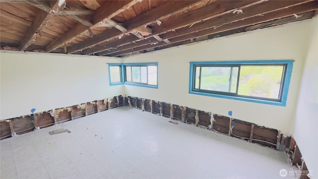 2403 Sunlight Beach Rd, Clinton, WA 98236 - basement with wooden ceiling