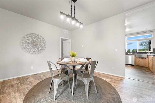 3664 N Red River Rd, Ferndale, WA 98248 - dining space featuring light wood-style flooring