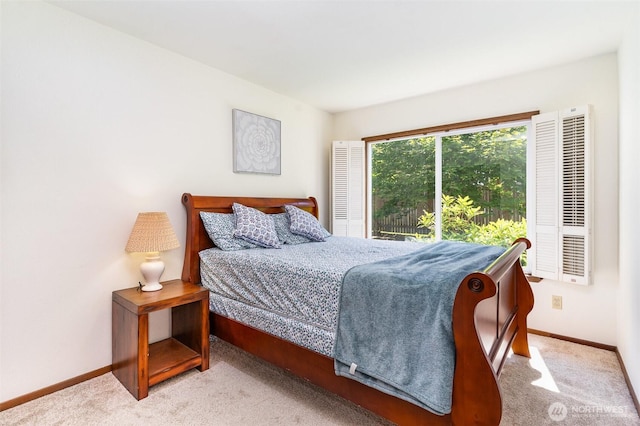 17440 NE 38th St Unit A201, Redmond, WA 98052 - carpeted bedroom featuring a heating unit and baseboards