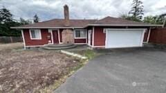 19604 108th Ave SE, Kent, WA 98055 - ranch-style house with asphalt driveway and an attached garage
