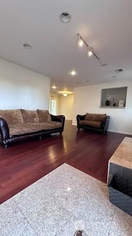 19604 108th Ave SE, Kent, WA 98055 - living area with track lighting, recessed lighting, and wood finished floors
