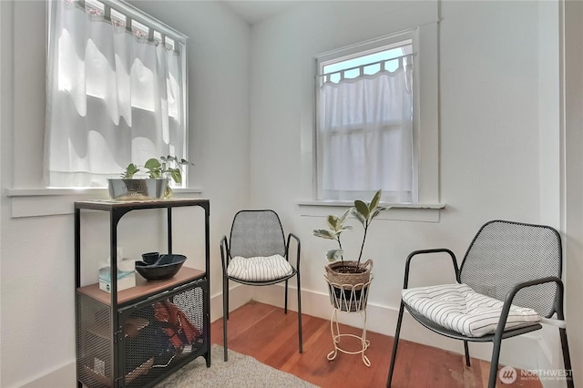 3824 S G St, Tacoma, WA 98418 - living area featuring wood finished floors and baseboards