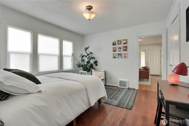 3824 S G St, Tacoma, WA 98418 - bedroom with multiple windows and hardwood / wood-style flooring
