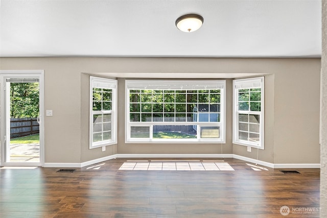 3903 Westpark Ct NW, Olympia, WA 98502 - unfurnished dining area with wood finished floors