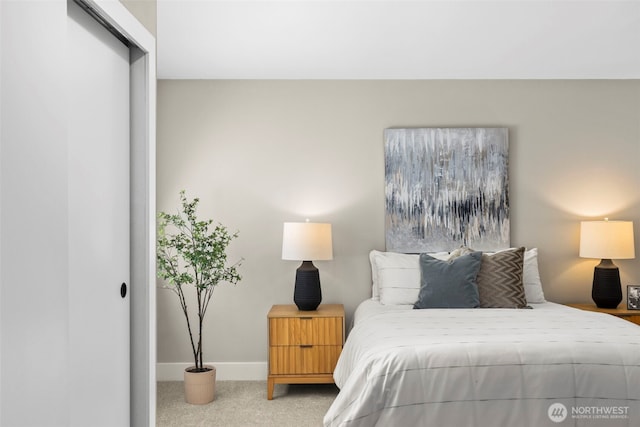 2401 SW Brandon St Unit 210, Seattle, WA 98106 - bedroom featuring carpet flooring and baseboards