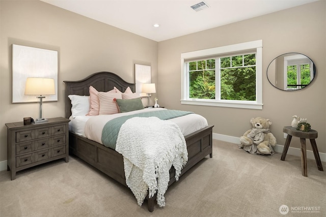 26507 SE Old Black Nugget Rd, Issaquah, WA 98029 - bedroom featuring light carpet and baseboards