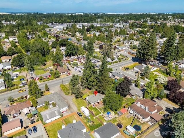 10825 4th Ave W, Everett, WA 98204 - aerial view of property's location with nearby suburban area
