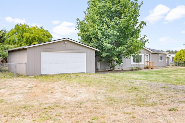 140 Big Sky Ln, Sequim, WA 98382 - view of front of house featuring a detached garage