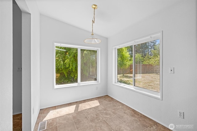 140 Big Sky Ln, Sequim, WA 98382 - unfurnished dining area featuring healthy amount of natural light and baseboards