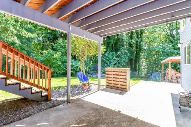 23310 133rd Ct SE, Kent, WA 98042 - view of patio / terrace featuring stairs