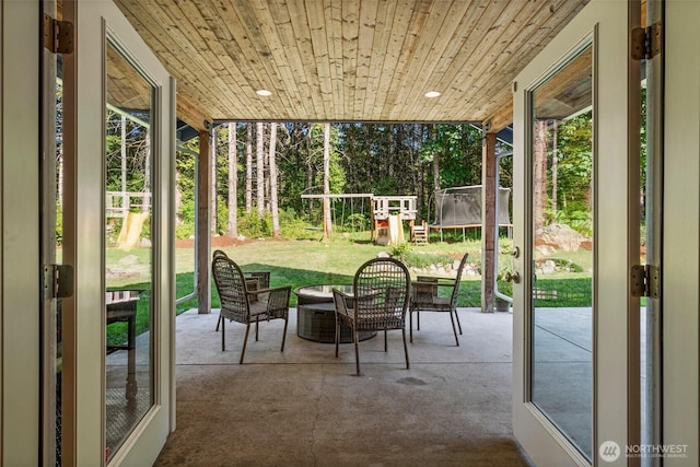 5609 Stetson Ct NW, Olympia, WA 98502 - sunroom featuring healthy amount of natural light