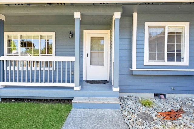 25320 153rd St E, Buckley, WA 98321 - doorway to property featuring a porch