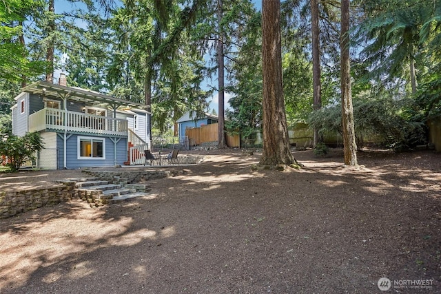 1535 NE 107th St, Seattle, WA 98125 - view of yard featuring a patio area