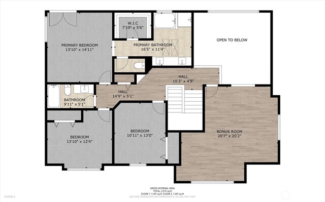7109 SE 135th Pl, Newcastle, WA 98059 - view of home floor plan
