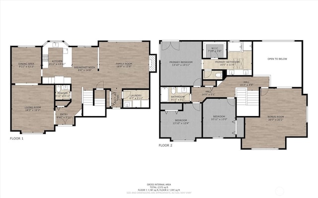 7109 SE 135th Pl, Newcastle, WA 98059 - view of home floor plan