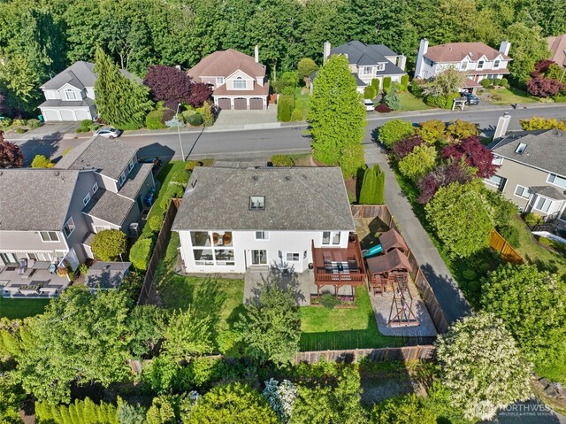 7109 SE 135th Pl, Newcastle, WA 98059 - aerial view of residential area